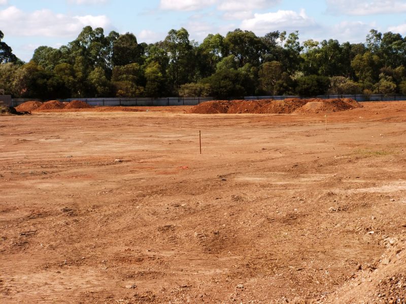 Completed Land Grading